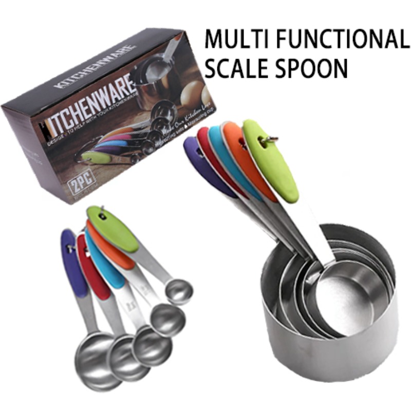 Baking Powder Kitchen - 5pc/10pcs 304 스테인레스 스틸 다기능 스케일