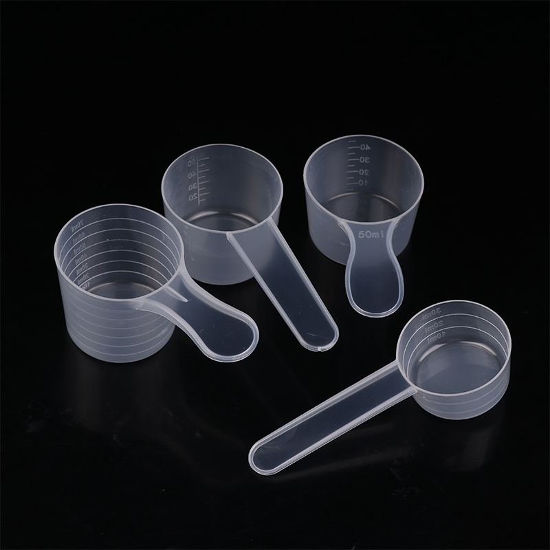 Baking Powder Kitchen - 10개입 15/25/30/35g 투명 플라스틱 분유 스푼