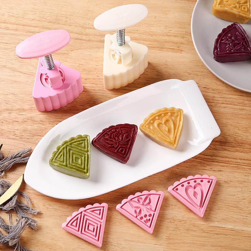 Kitchen Baking Torch - 1세트 DIY 달떡 틀 플라스틱 핸드프레스