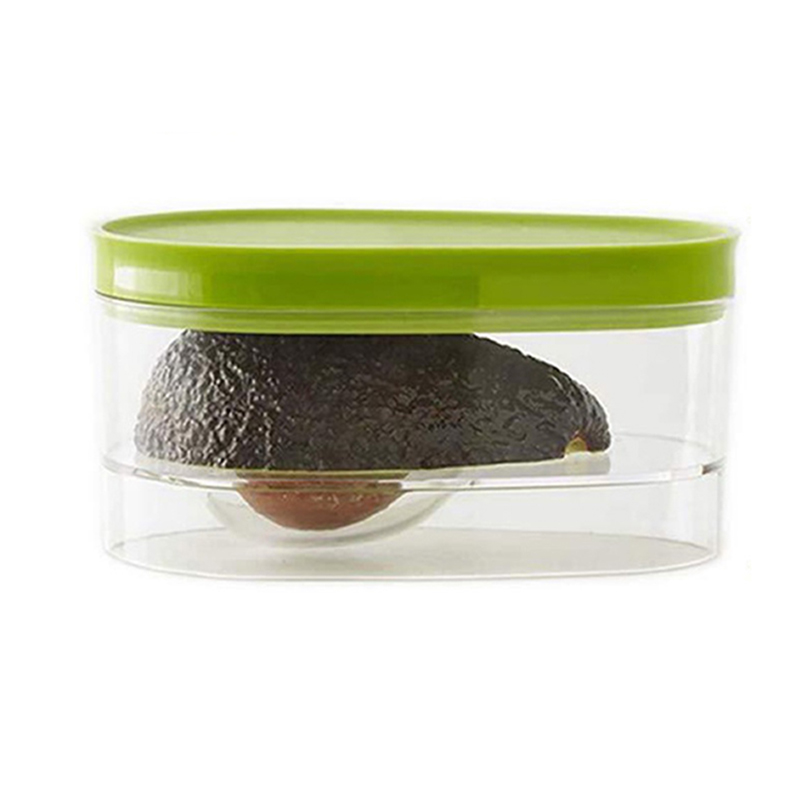 Kitchen Baking Storage - 아보카도 식품 보관함 공간 절약형 플라스틱