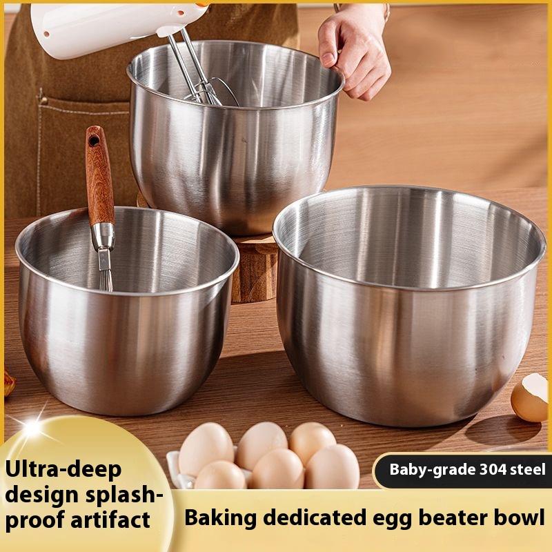 Kitchen Baking Bowls - 1Pc 스테인레스 스틸 믹싱 볼 요리용