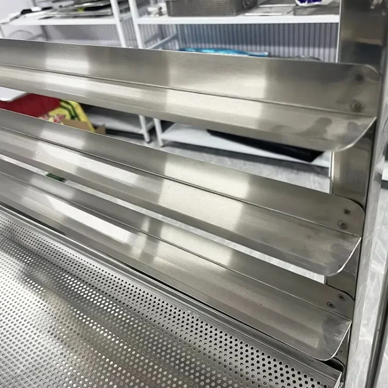 베이커리 스테인리스 스틸 15단 15팬 주방 빵 굽는  - Kitchen Baking Trolley 리뷰 및 가격