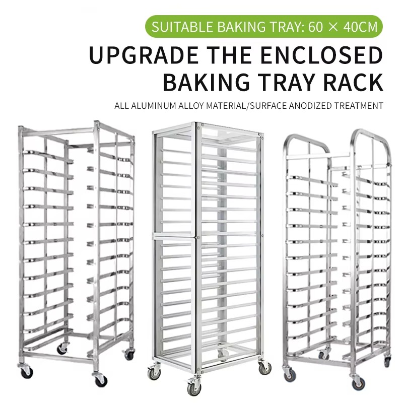 인기 판매 상업용 알루미늄 베이킹 팬 트롤리 다층 트레 - Kitchen Baking Trolley 리뷰 및 가격