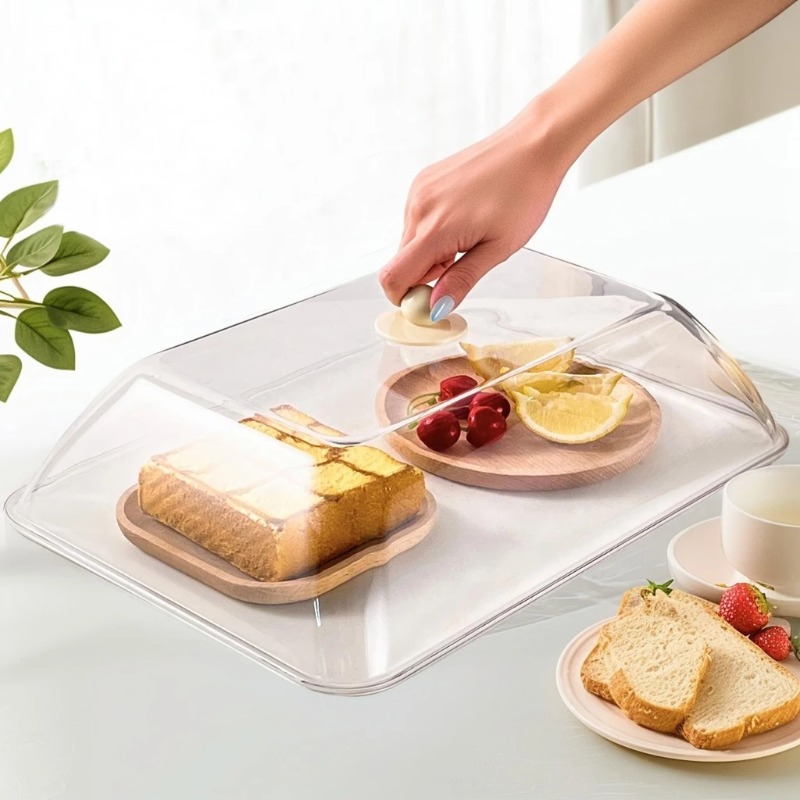 WORTHBUY 재사용 가능한 플라스틱 식품 커버 투명 - Kitchen Baking Storage 리뷰 및 가격