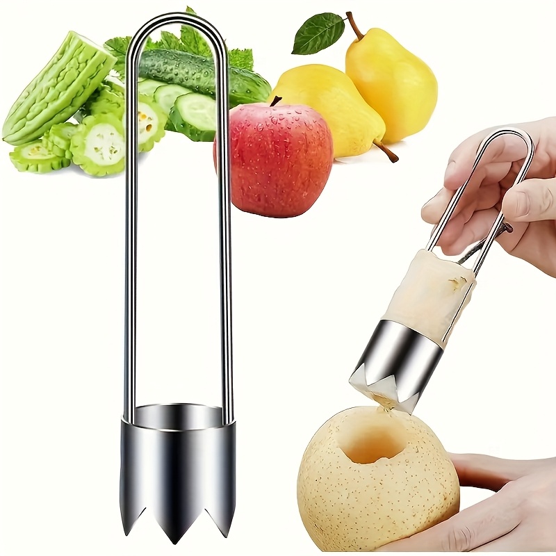 스텐 과일 야채 씨 제거기 사과 코러 고추 피망 씨 추 - Kitchen Baking Storage 리뷰 및 가격