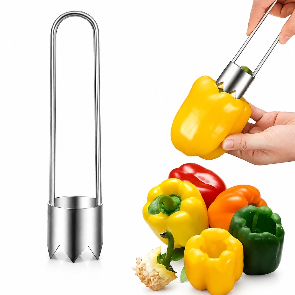 스텐 과일 야채 씨 제거기 사과 코러 고추 피망 씨 추 - Kitchen Baking Storage 리뷰 및 가격