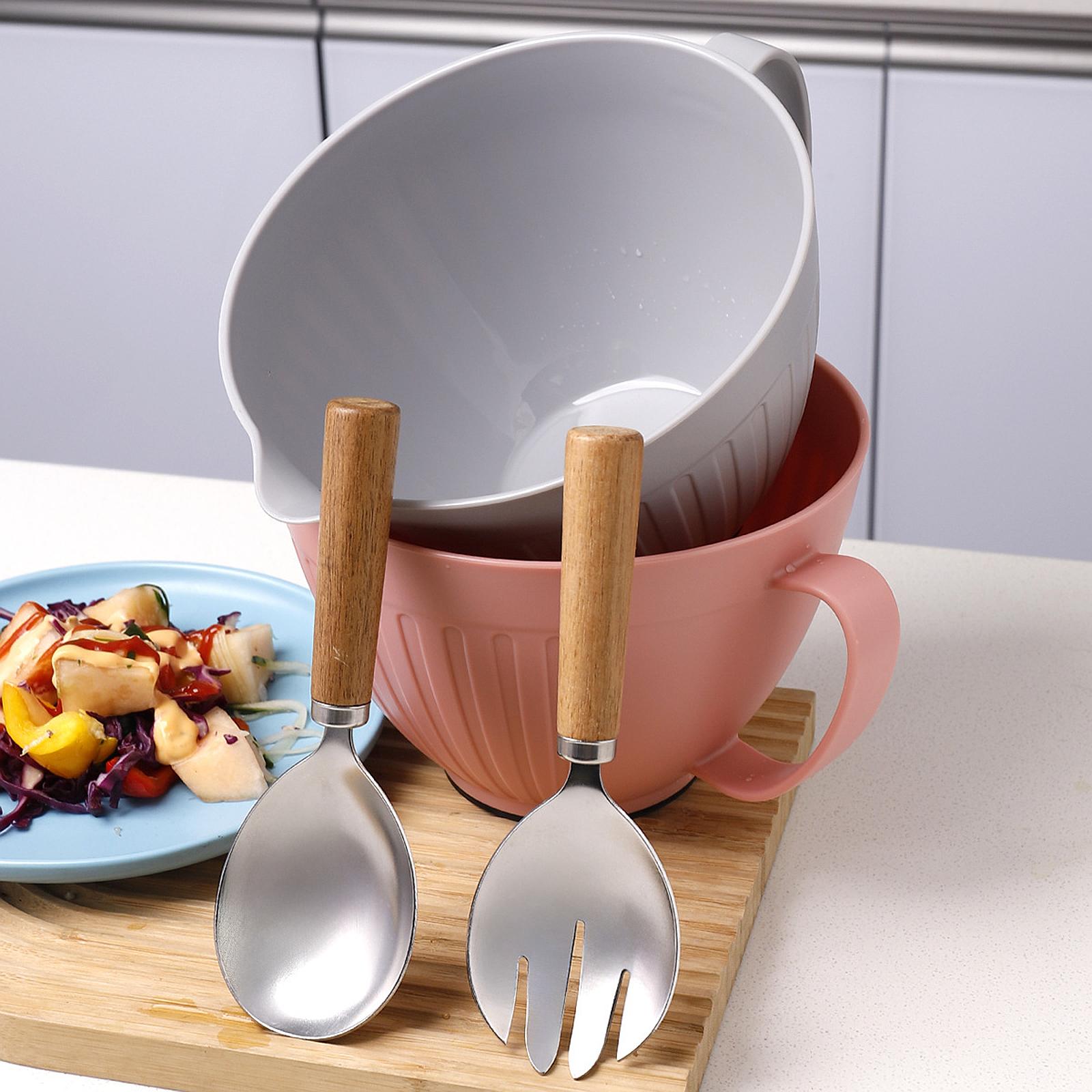 스파우트가 있는 믹싱 볼 베이킹 액세서리 계란 거품기  - Kitchen Baking Bowls 리뷰 및 가격