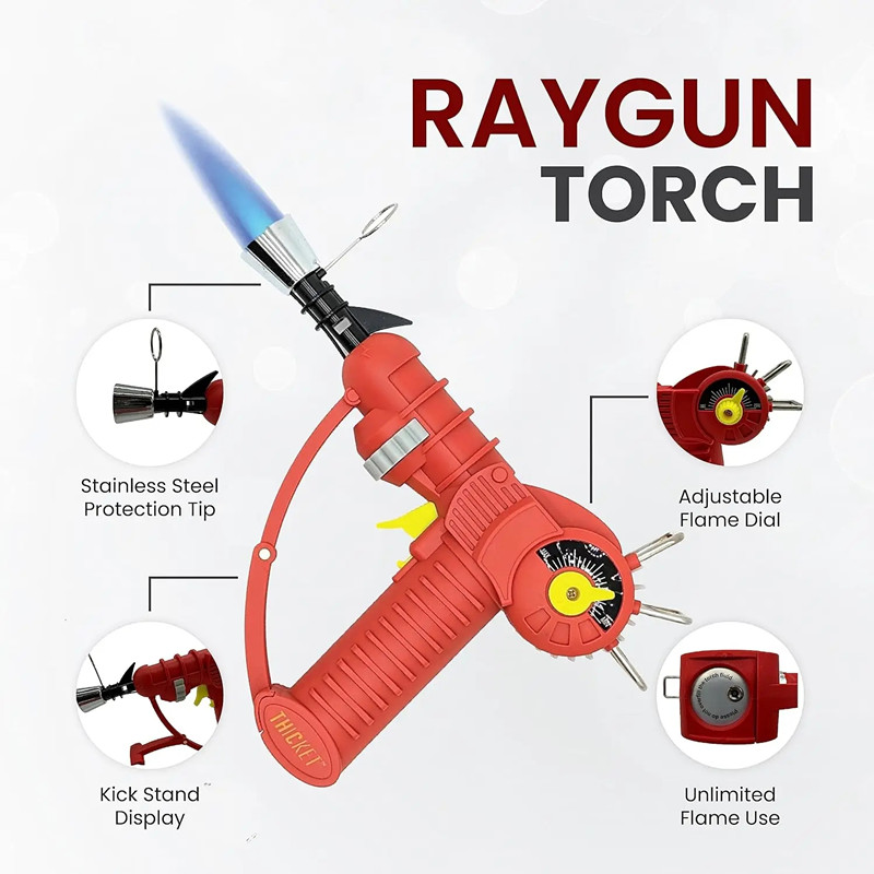 새로운 방풍 강력 제트 화염 시가 라이터 토치 - 대형 - Kitchen Baking Torch 리뷰 및 가격